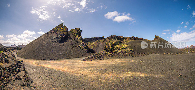 火山el cuervo lanzarote日加那利群岛